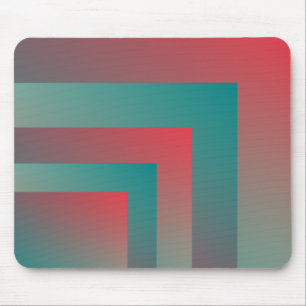 aquamarine Korallenfarben Mousepad