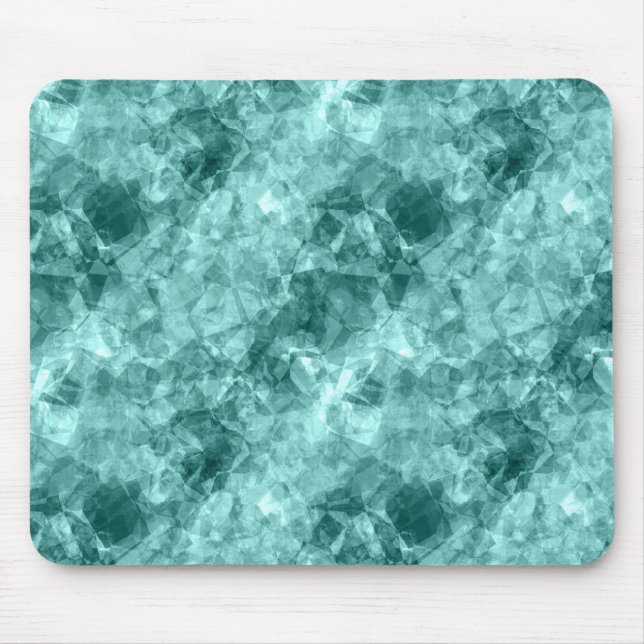 Aquamarine Krummstoff Mousepad (Vorne)