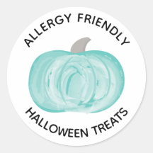 Aquamarine Kürbis-Halloween-Leckereien