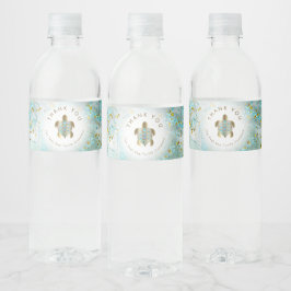 aquamarine Meeresschildkrötengestaltung