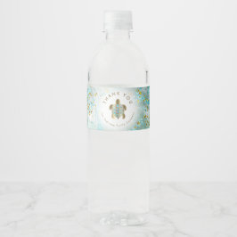 aquamarine Meeresschildkrötengestaltung