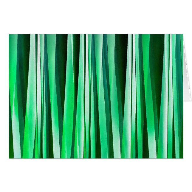 Aquamarine-Ozean-Stripy Muster (Vorderseite (Horizontal))