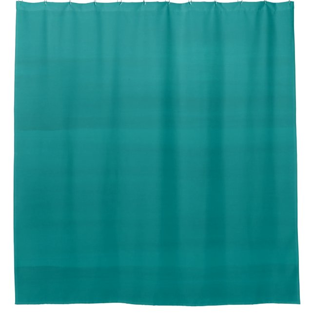 Aquamarine Pinselstriche Duschvorhang (Vorderseite)