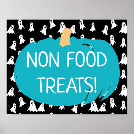 Aquamarine Pumpkin Non Food Leckereien Allergie Ge Poster