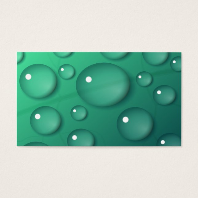 Aquamarine Raindrop Textur (Vorderseite)