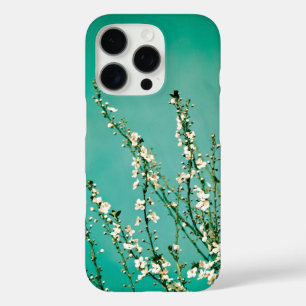 Aquamarine Rechtssache Aqua Fine Art Floral Botani iPhone 16 Pro Hülle