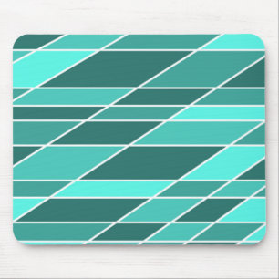 Aquamarine Schattierungen Mousepad