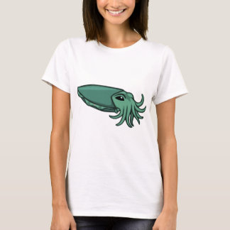 Aquamarine Schwimmen-Kopffüßer T-Shirt