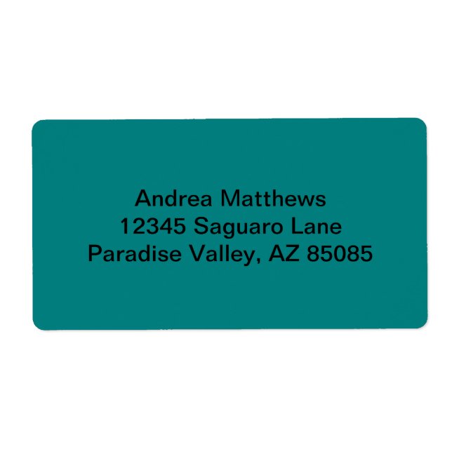 Aquamarine Solid Color (Vorne)