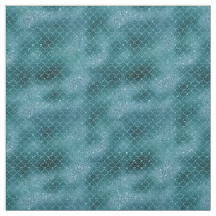 Aquamarine Sparkasse Stoff