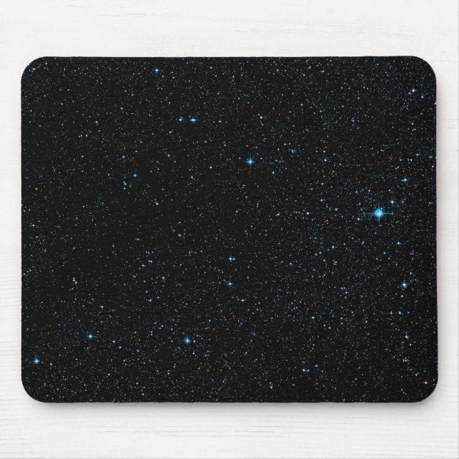 Aquamarine Sterne Mousepad (Vorne)
