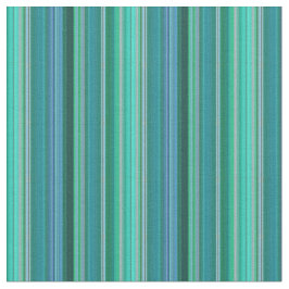 Aquamarine Streifenkonstruktionsstoffe Stoff