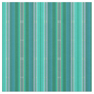Aquamarine Streifenkonstruktionsstoffe Stoff