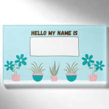 Aquamarine Sukkuline und Blume