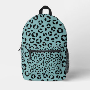 Aquamarine Tierausdrucke Bedruckter Rucksack