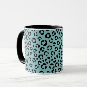 Aquamarine Tierausdrucke Tasse