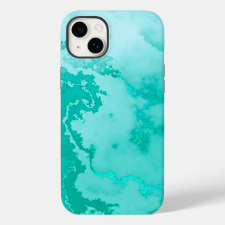 Aquamarine Tinte verschüttetes Foto Case-Mate iPhone 14 Plus Hülle