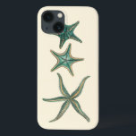 Aquamarine Triple Starfish iPhone 13 Hülle<br><div class="desc">Dieses Bild der verschiedenen Arten von Seestern wird eine großartige Ergänzung in Ihrer Sammlung von Meerestieren sein. Sie können sich am Strand vorstellen, auf der Suche nach Seestern oder im Sand zu spielen. Dieses Bild ist perfekt für diejenigen, die das Leben im Meer Liebe und gewollt, es überall zu nehmen,...</div>