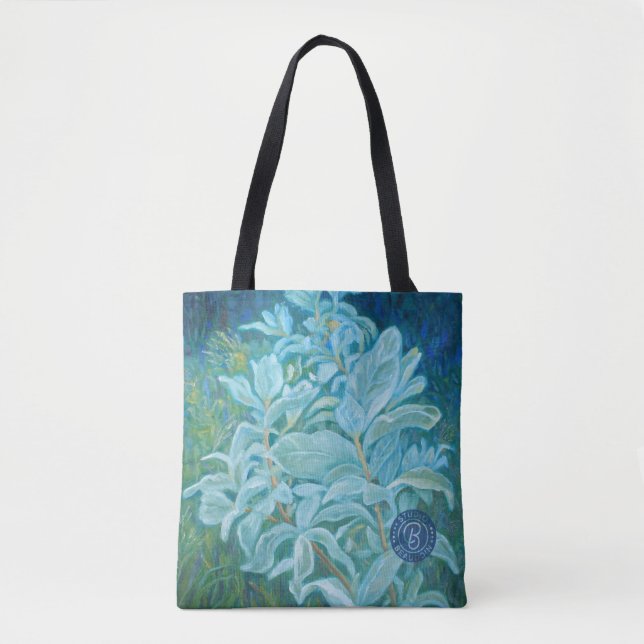 Aquamarine u. blaue Taschen-Tasche, Tasche (Vorderseite)