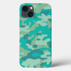 Aquamarine und blaue Camouflage title_seo2