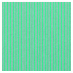 Aquamarine und grüne Streifen/Linien-Muster Stoff
