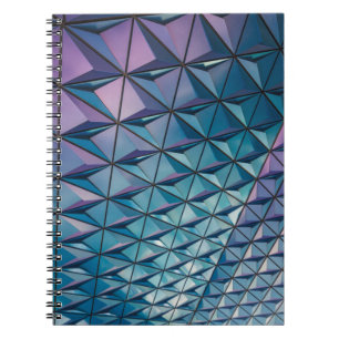 Aquamarine und rosa Bilder Notizblock
