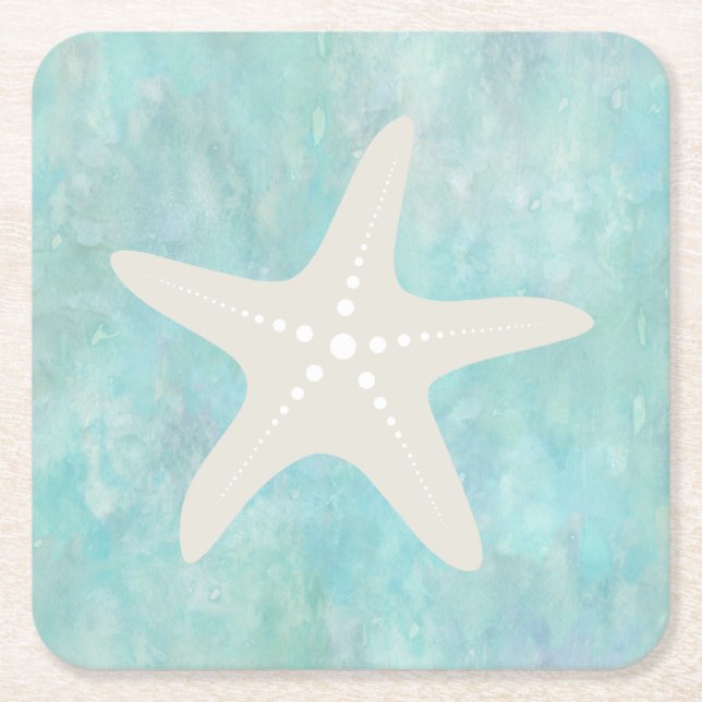Aquamarine Untersetzer (Vorderseite)