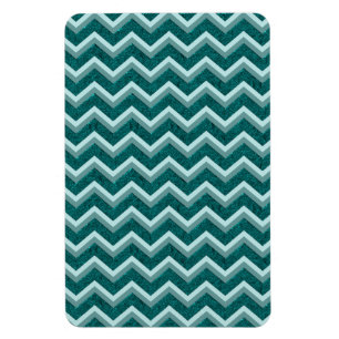 Aquamarine Verzierungsfolie Magnet