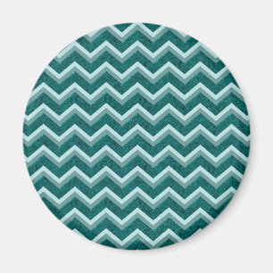 Aquamarine Verzierungsfolie Magnet