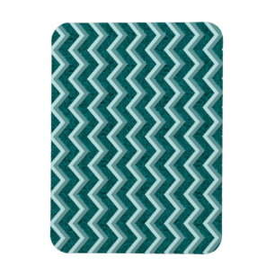 Aquamarine Verzierungsfolie Magnet