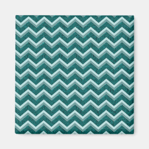 Aquamarine Verzierungsfolie Magnet