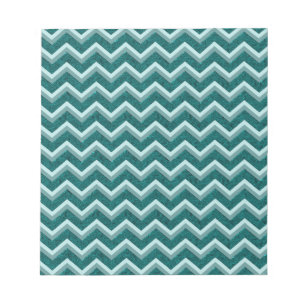 Aquamarine Verzierungsfolie Notizblock