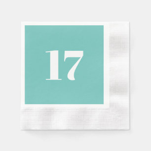Aquamarine Weißanzahl Alter Erstgeburt Serviette