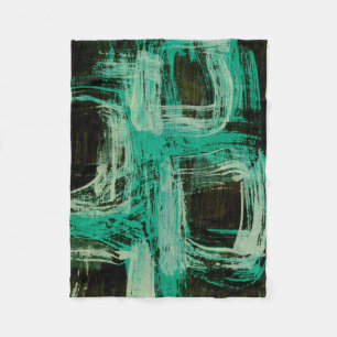 Aquamarine Windows I Fleecedecke