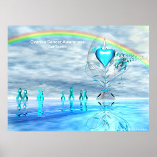 Aquamarine Zeit Poster
