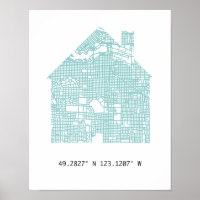 Aquamarine Zuhause Road Network Map of Vancouver C
