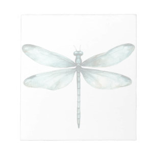 Aquamariner Blaue Libelle Personalisiert Note Stat Notizblock