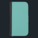 Aquamariner, blauer Geldbeutel mit Northern Lights<br><div class="desc">Geldbeutel</div>