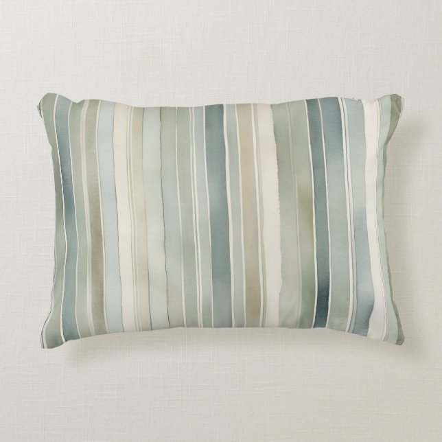 Aquamariner Blauzungenkrebs Dekokissen (Vorderseite)