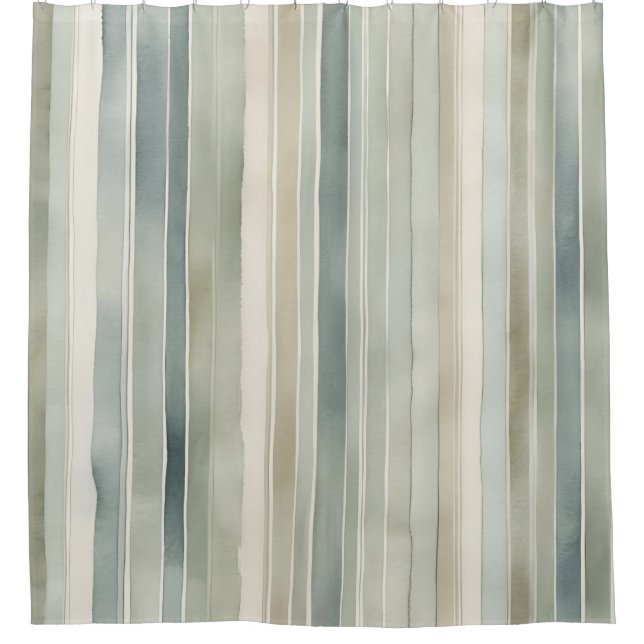 Aquamariner Blauzungenkrebs Duschvorhang (Vorderseite)