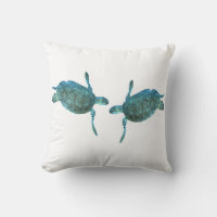 Aquamariner Blue Sea Turtles Ocean Eleganter Stran