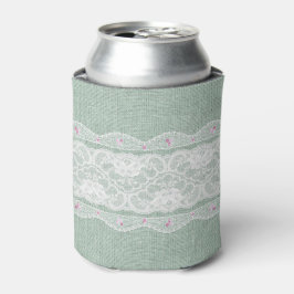 Aquamariner Burlap- und Lace-Can-Kühler Dosenkühler