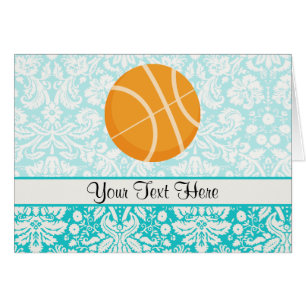 Aquamariner Damastpatten-Basketball