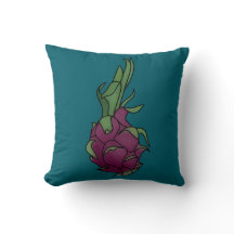 Aquamariner Dragon Frucht Kissen