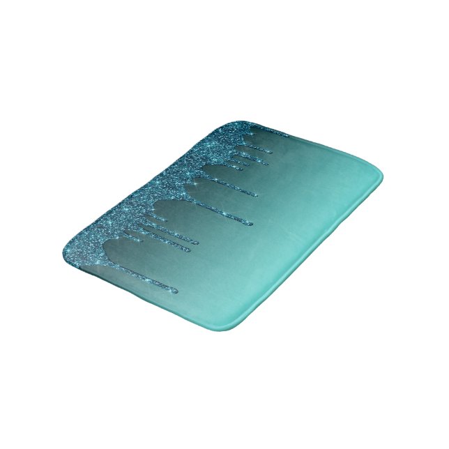 Aquamariner Glitzer Bath Mat Badematte (Schrägansicht)