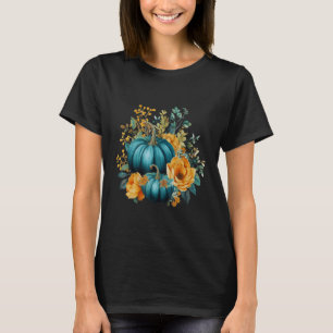 Aquamariner Herbstkürbis T-Shirt