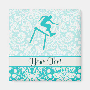 Aquamariner Hürdenspringer Magnet