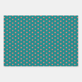 Aquamariner Korallenpanzer Geschenkpapier Set