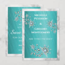 Aquamariner Kristall Jewel Marble Border