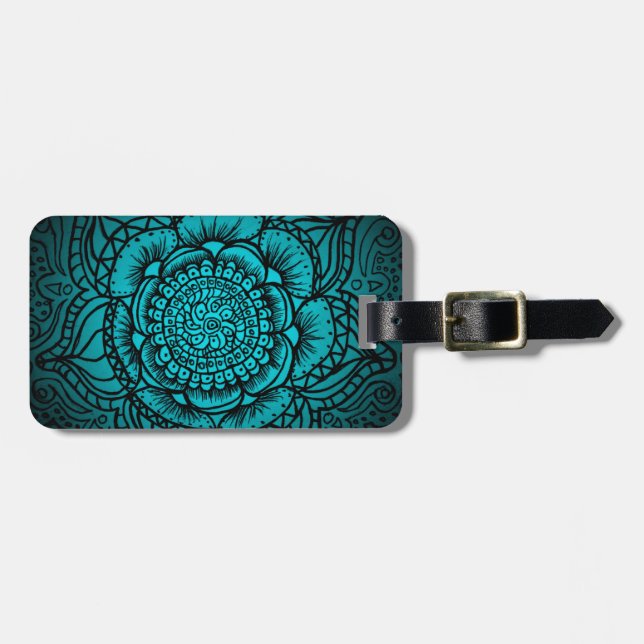 Aquamariner Mandala-Gepäck-Umbau Gepäckanhänger (Vorderseite horizontal)